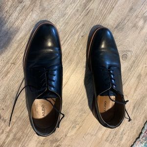 Aldo black dress shoes